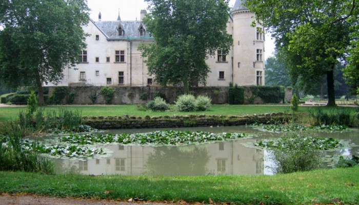 Le-chateau-de-Bourbilly-etang